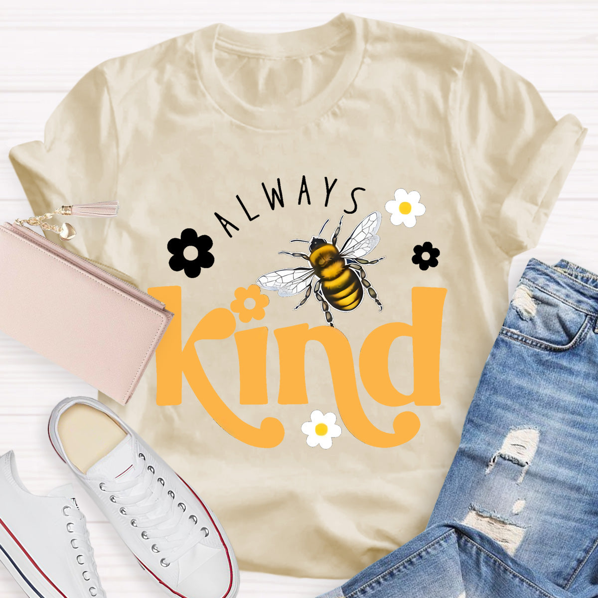 Always Bee Kind Floral T-Shirt