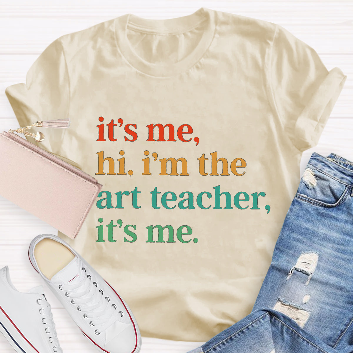 It's Me Hi I'm The Art Teacher T-Shirt