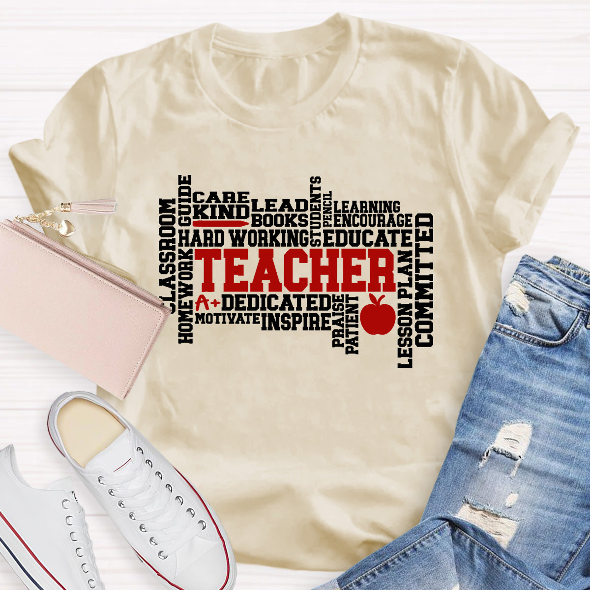 Teacher Definition Committed Encourage T-Shirt