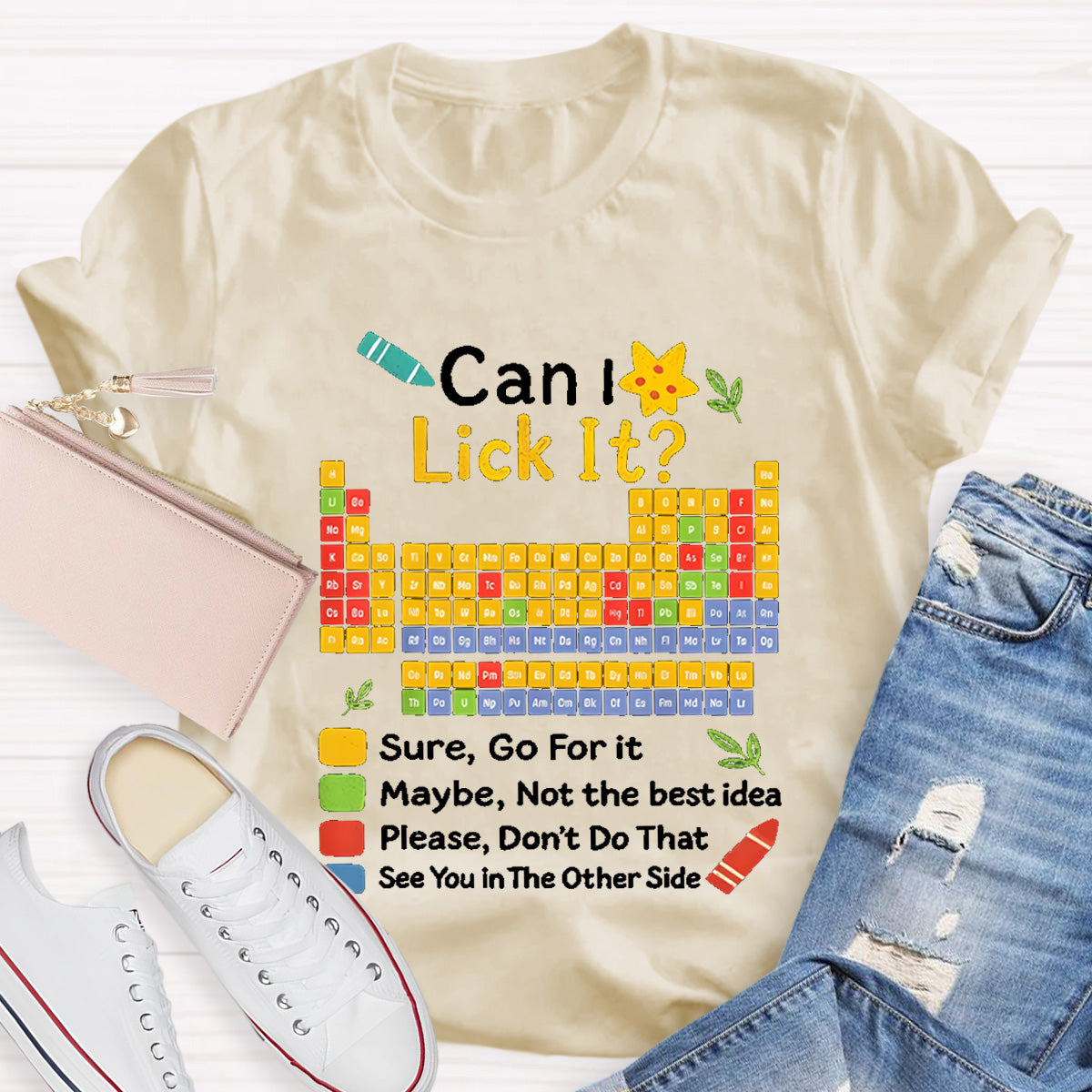 Can I Lick It Teacher T-Shirt