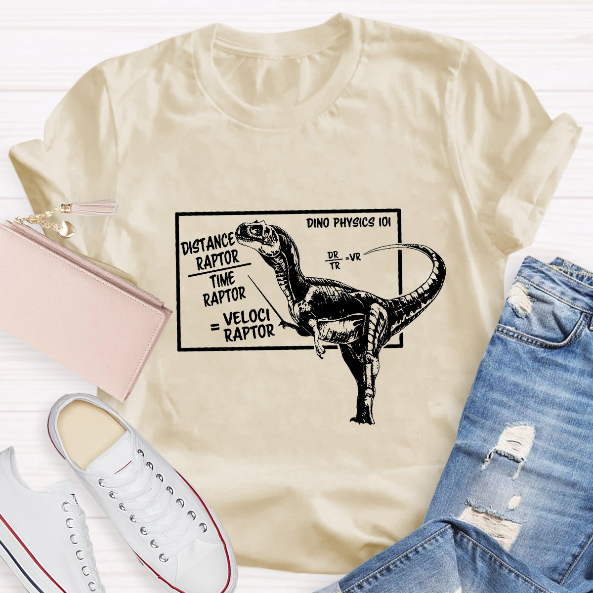 Dino Physics Teacher T-Shirt
