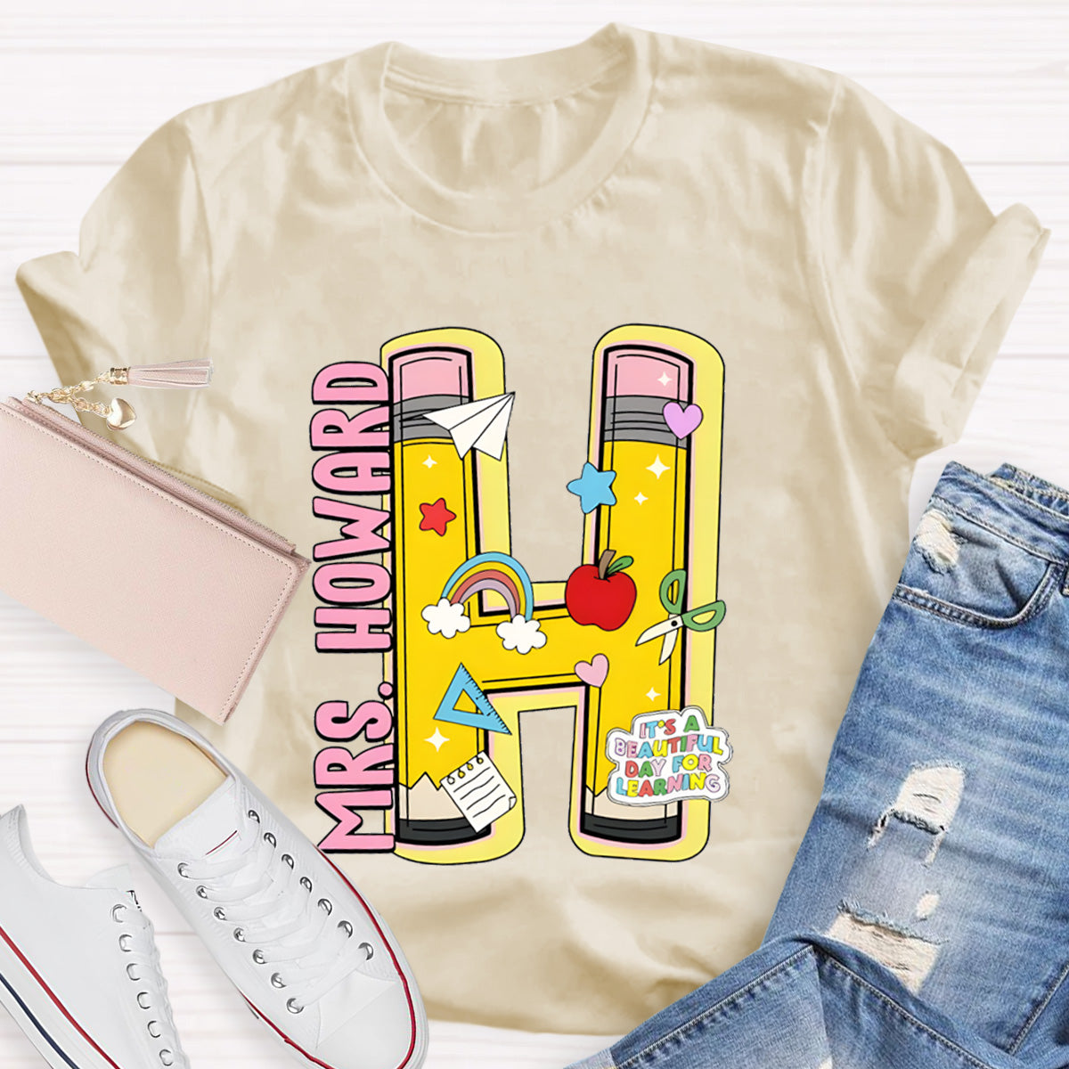 Personalized Teacher Name Mrs Howard T-Shirt