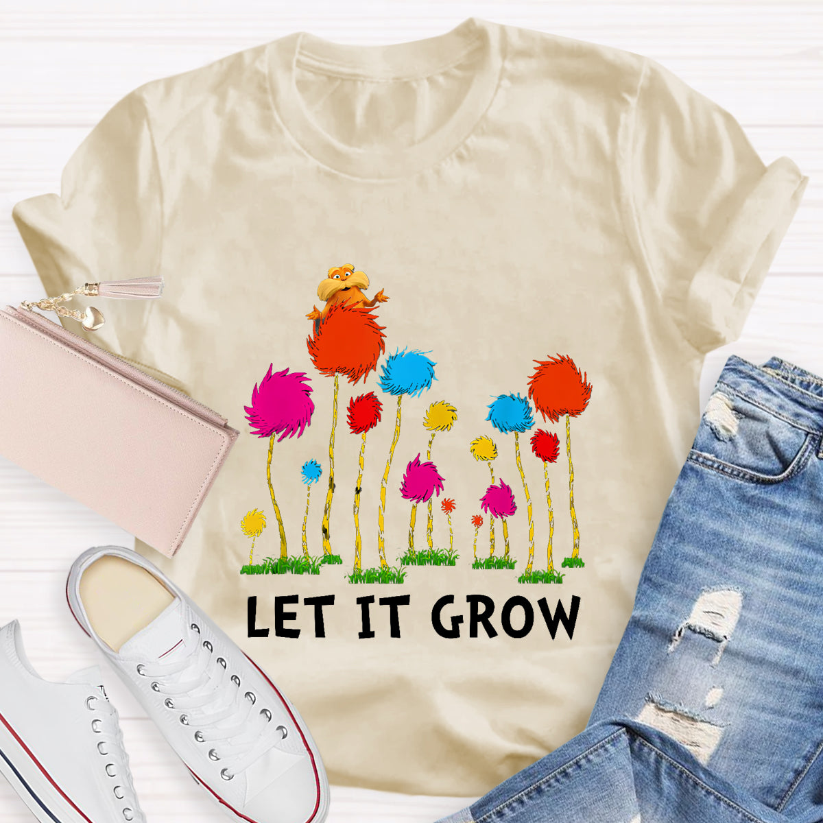 Let It Grow Teacher T-Shirt