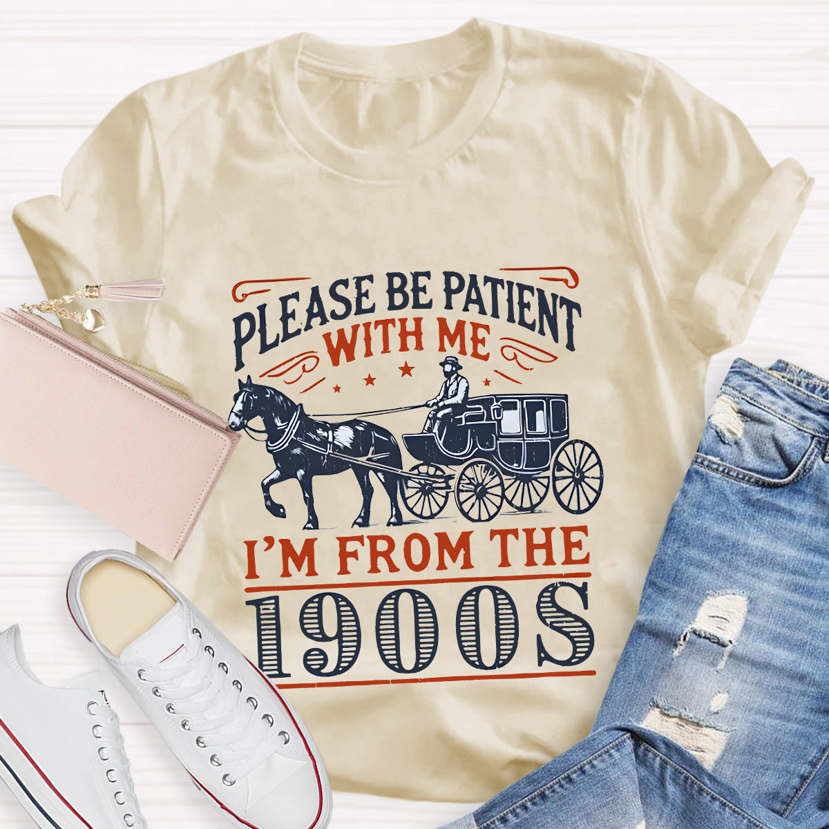 Please Be Patient With Me Teacher T-Shirt