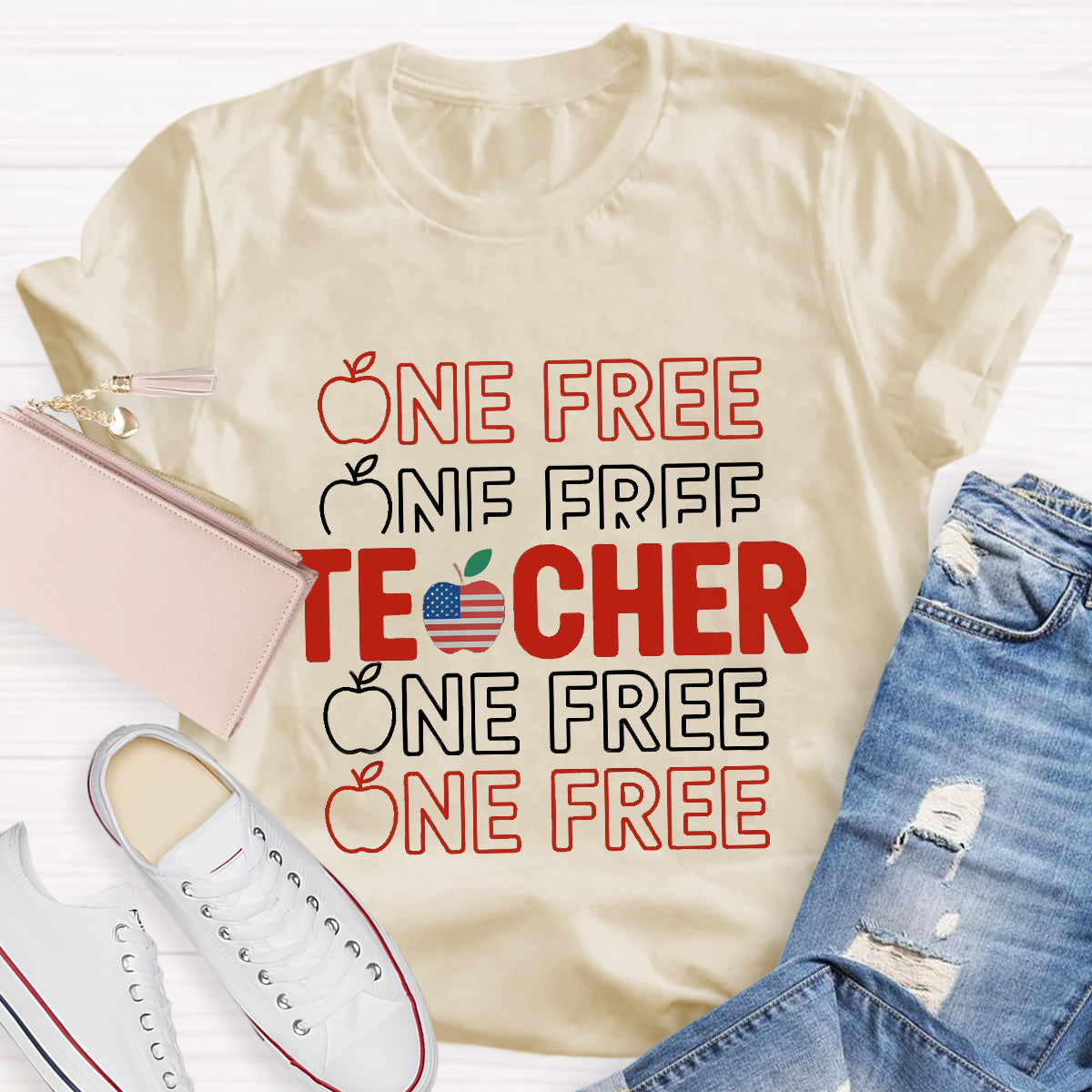 One Free Teacher T-Shirt