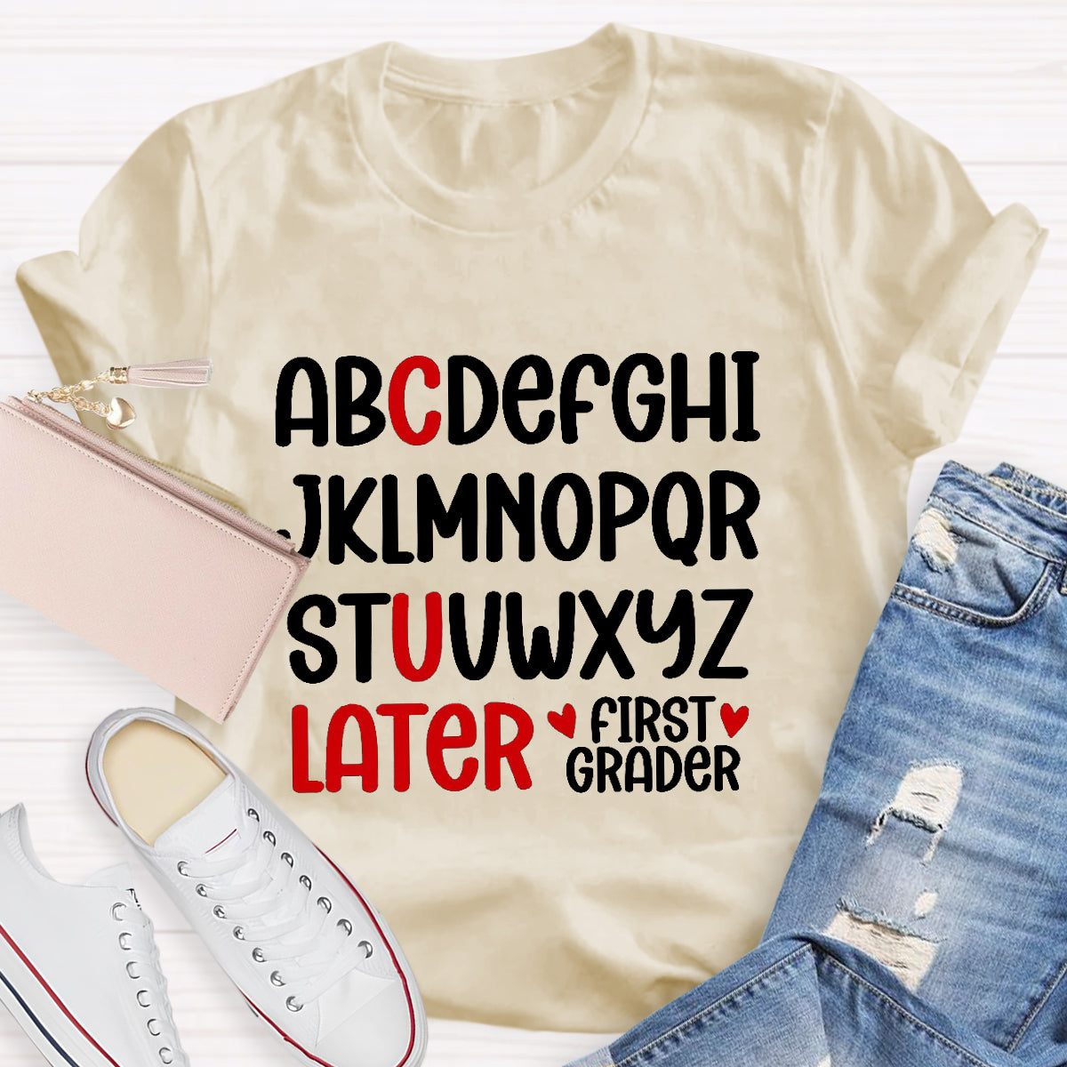 Personalized Grade See You Later Teacher T-Shirt