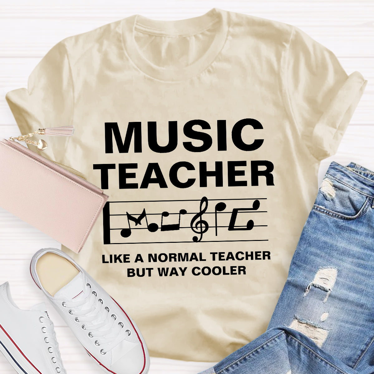 Music Teacher Like A Normal Teacher T-Shirt