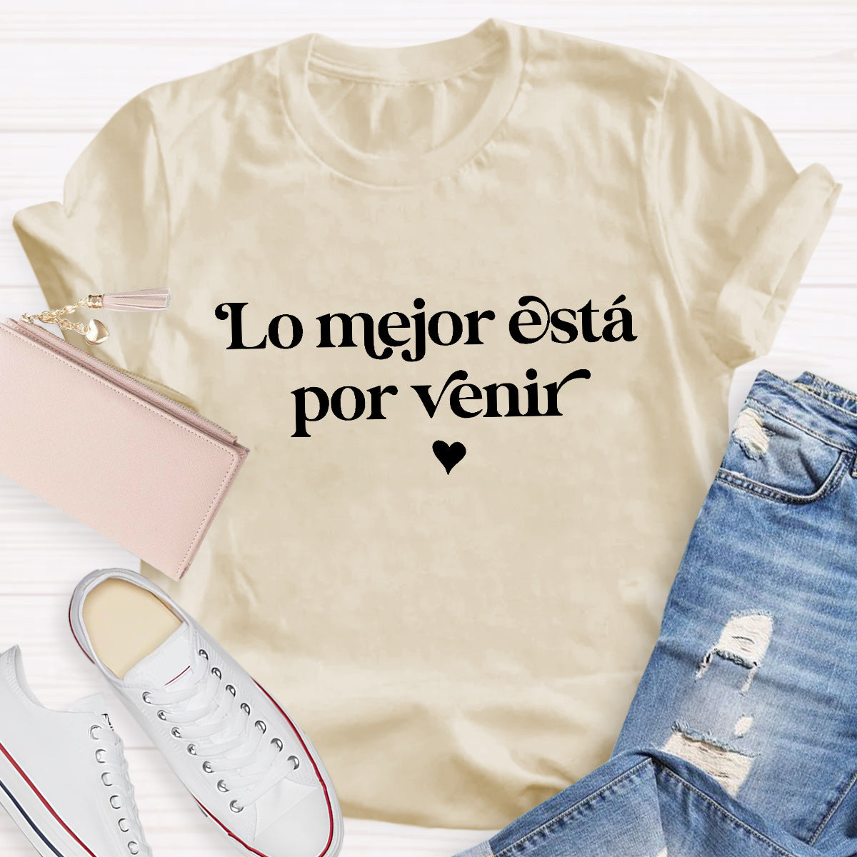 Lo Mejor Está Por Venir Spanish Teacher T-Shirt