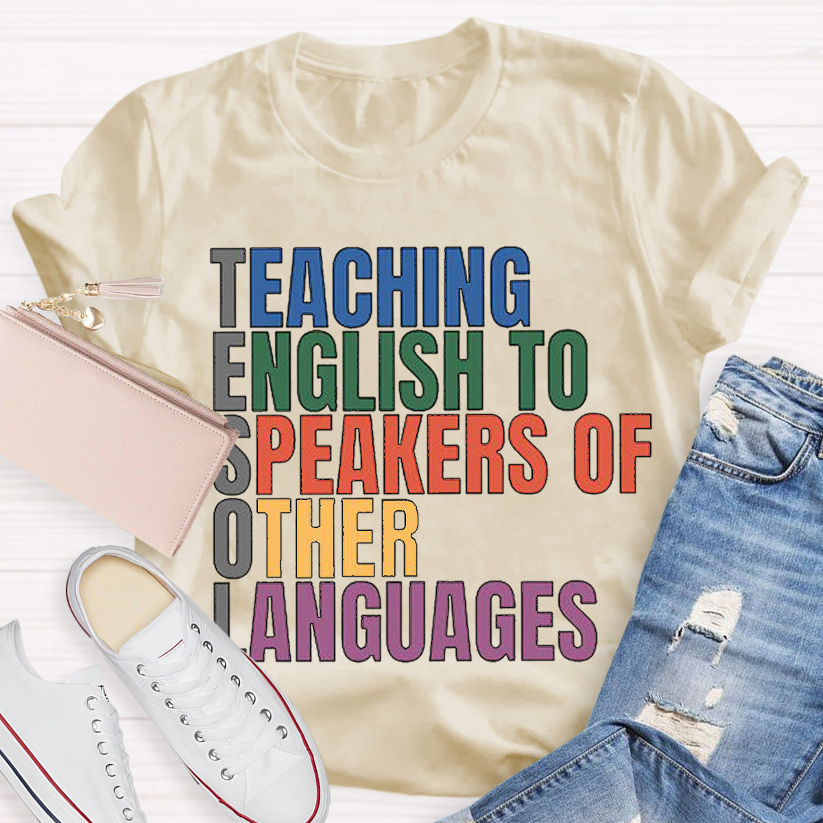 Teaching English to Speakers of Other Languages Teacher T-Shirt