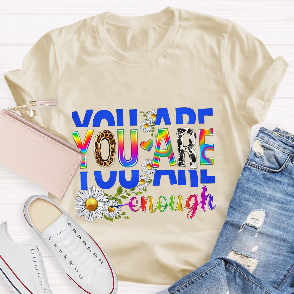You Are Enough Daisy T-Shirt