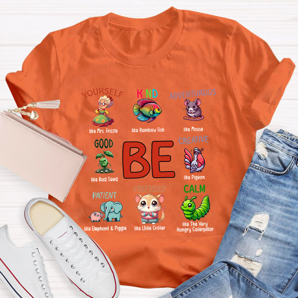 Be Kind Be Yourself I Still Read Children's Books T-Shirt