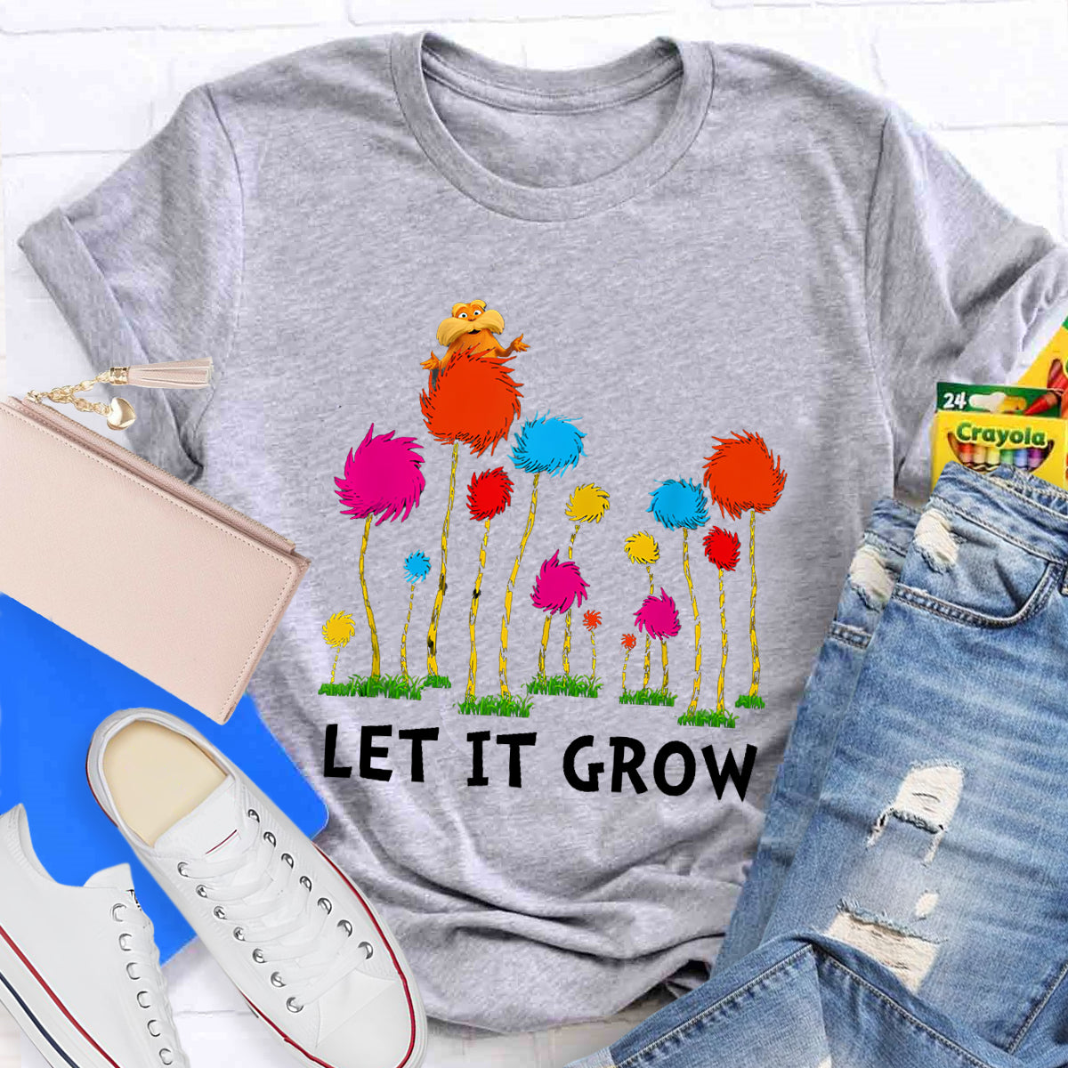 Let It Grow Teacher T-Shirt