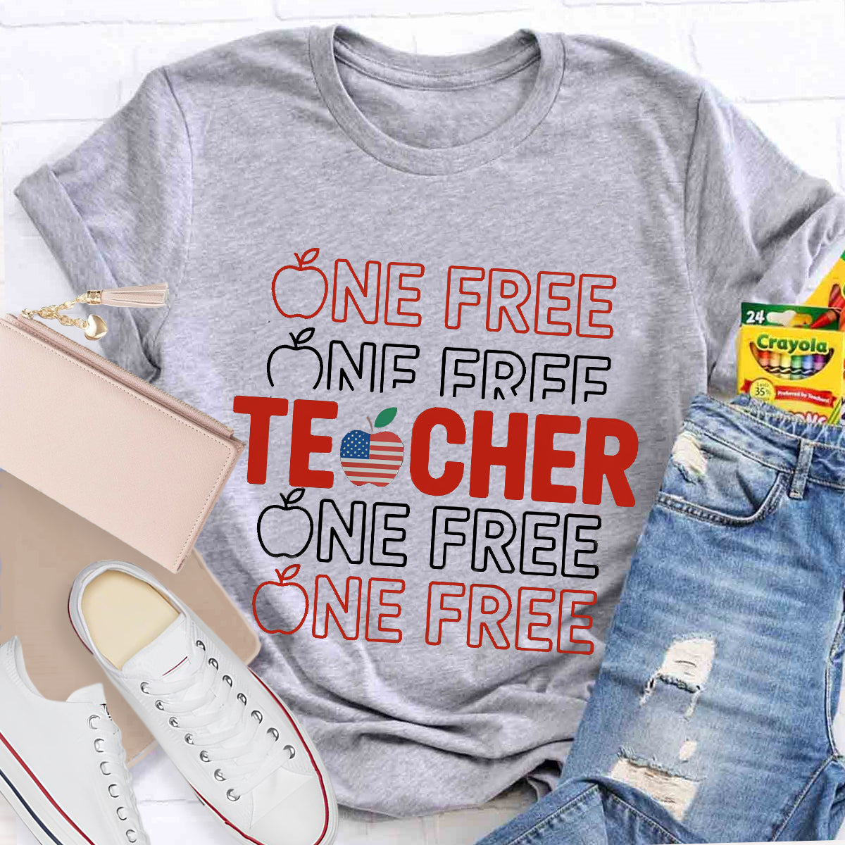 One Free Teacher T-Shirt