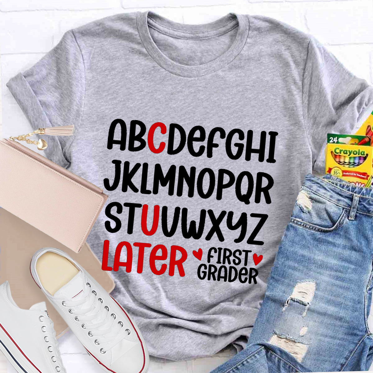 Personalized Grade See You Later Teacher T-Shirt