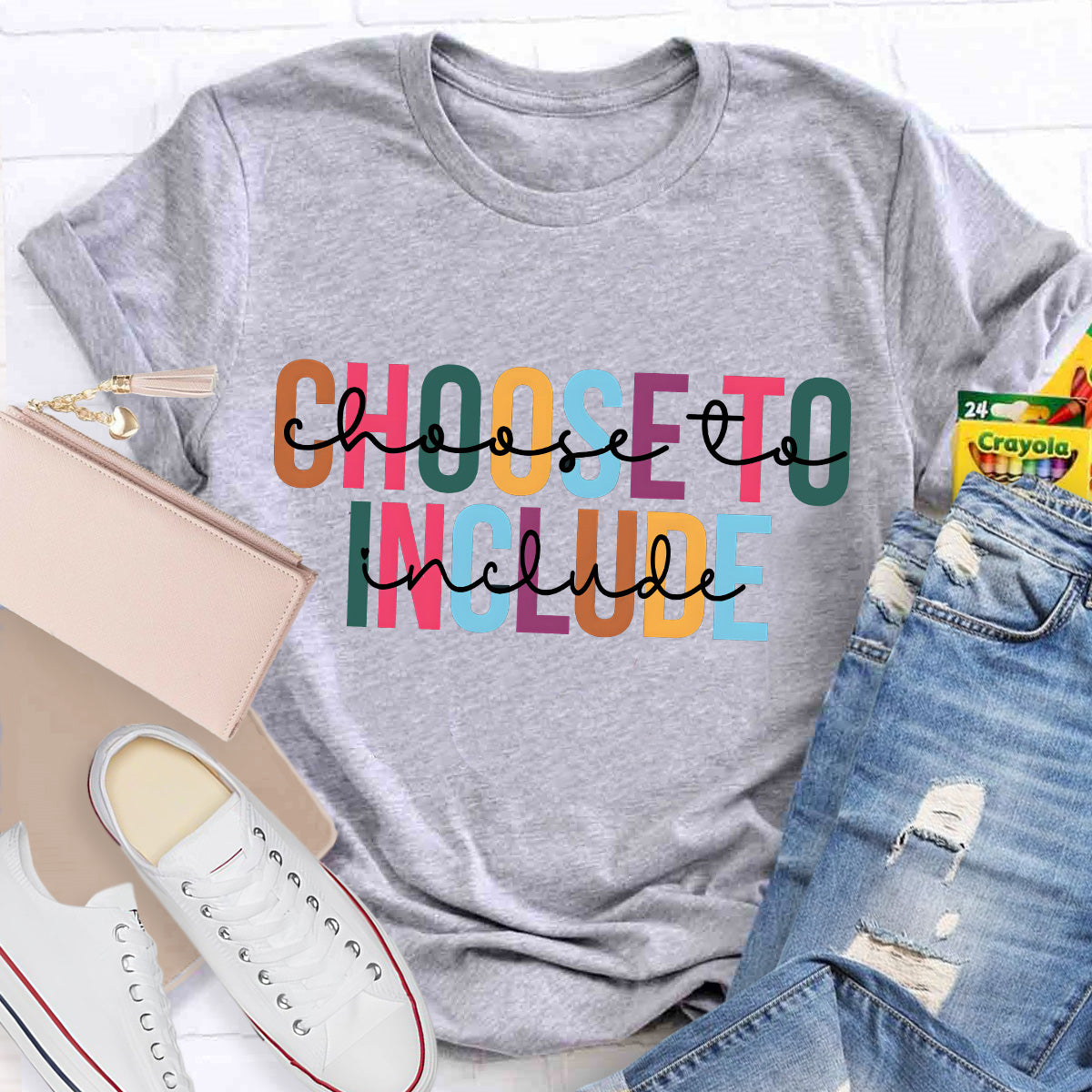 Choose To Include Teacher T-Shirt
