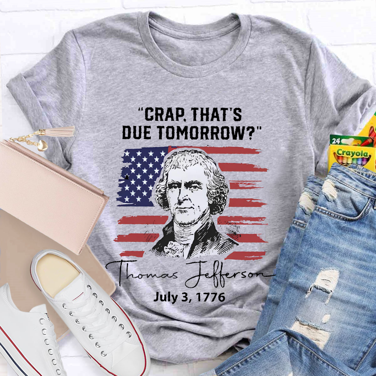 Crap That's Due Tomorrow Teacher T-Shirt