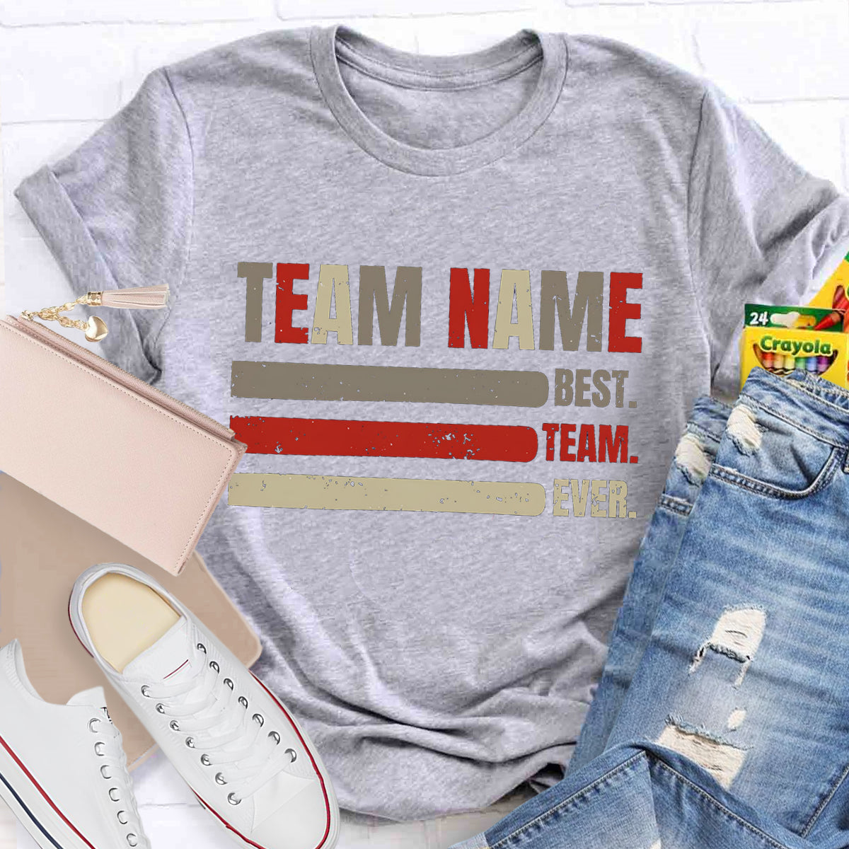 Personalized Best Team NameTeacher T-Shirt