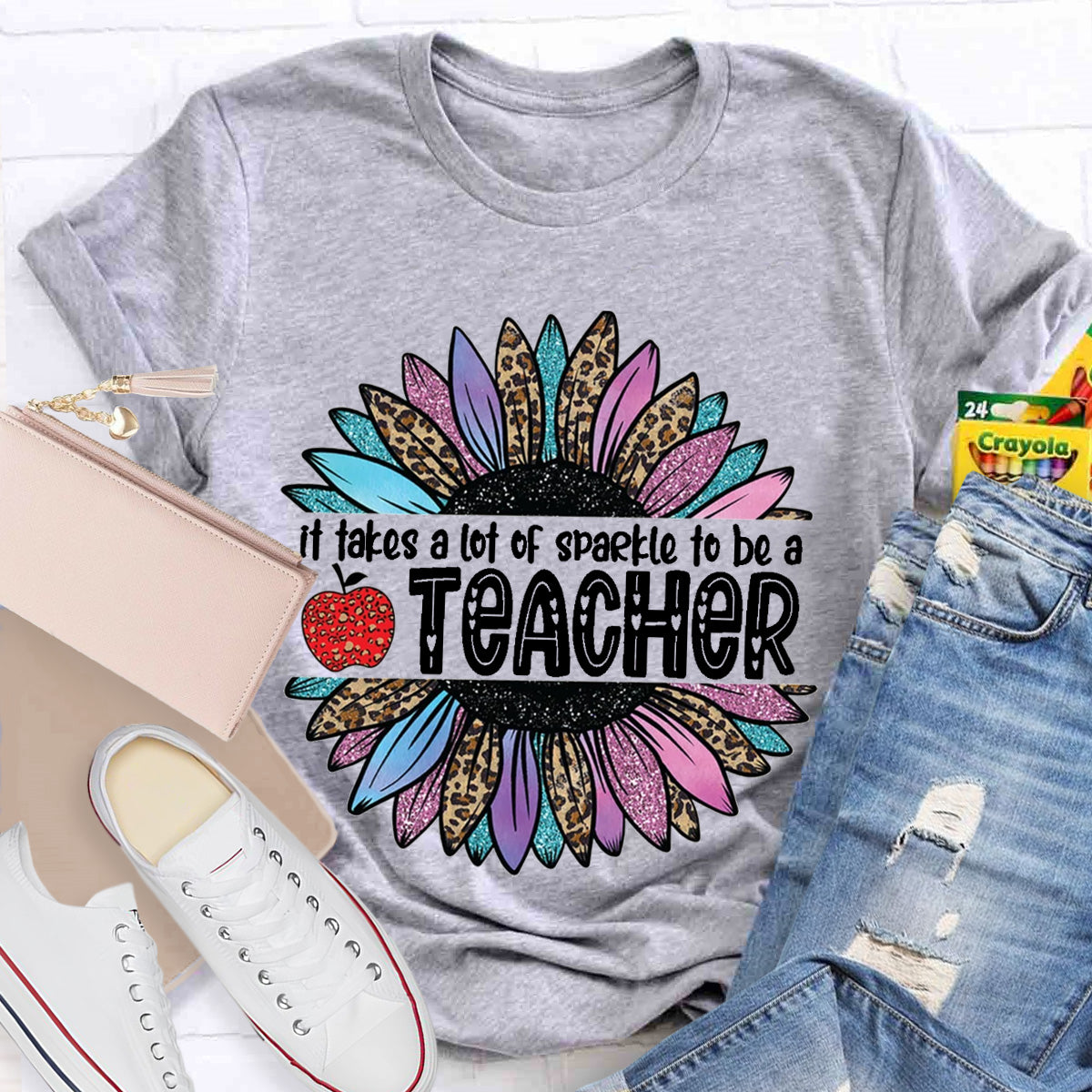 It Takes A lot Of Sparkle To Be A Teacher T-Shirt