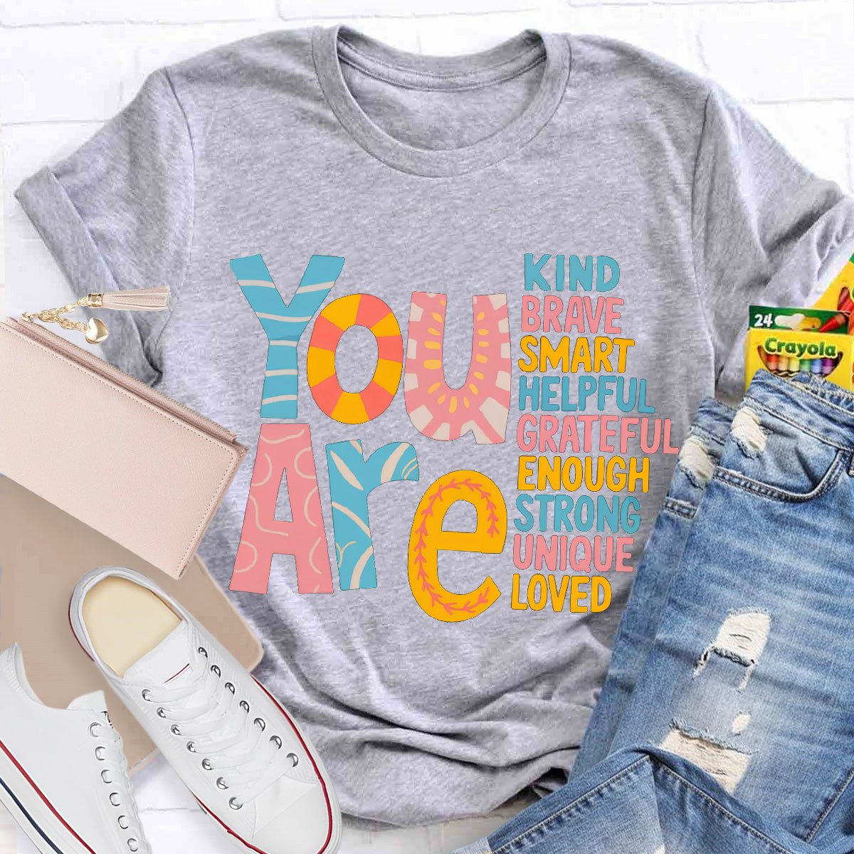 You Are Unique Strong Teacher T-Shirt