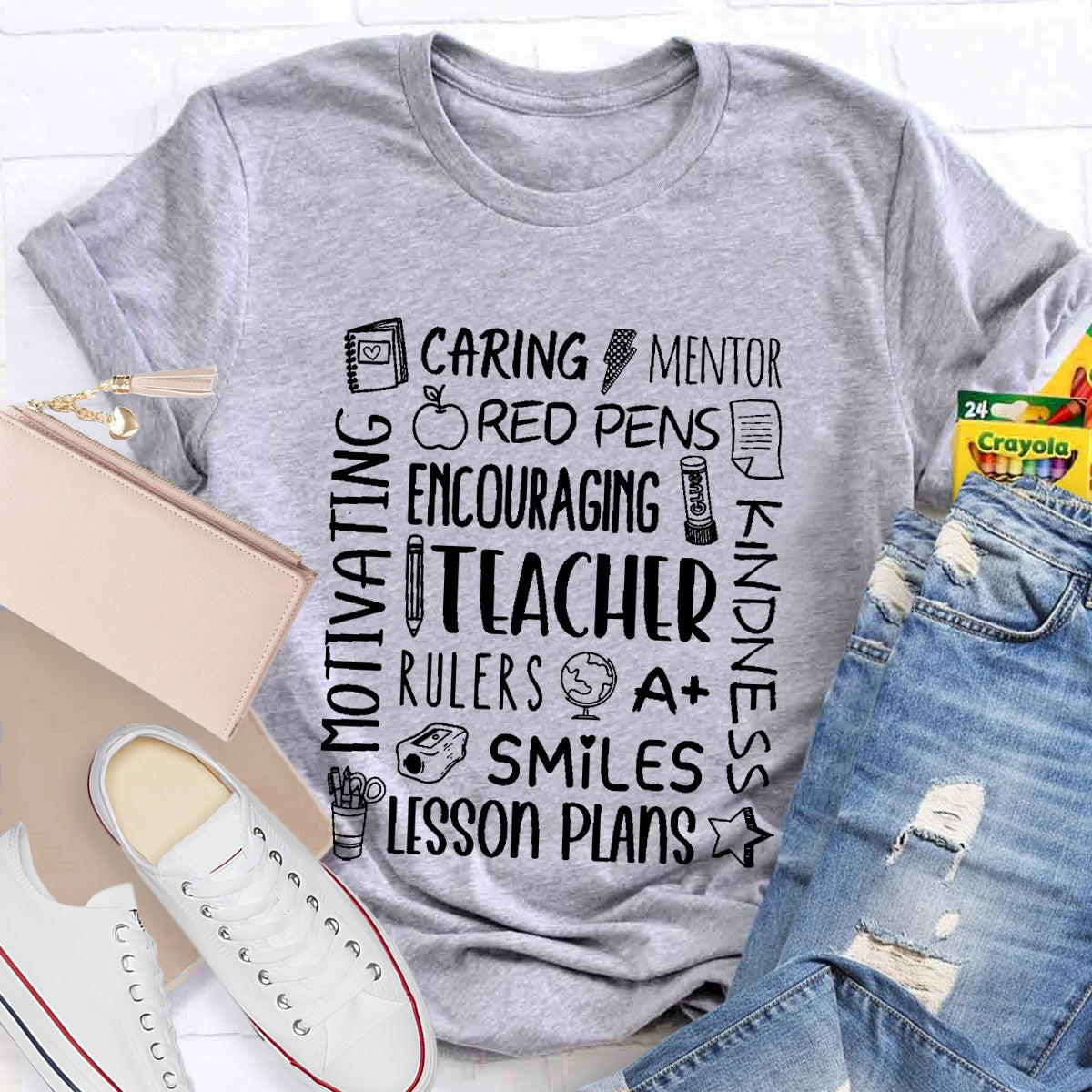 Teacher Encouraging Motivating T-Shirt