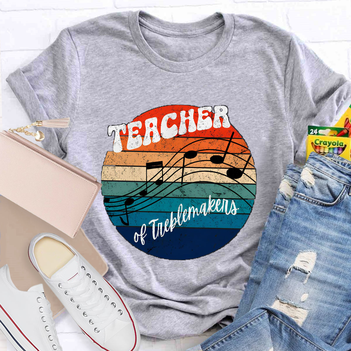 Teacher Black Note Teacher T-Shirt