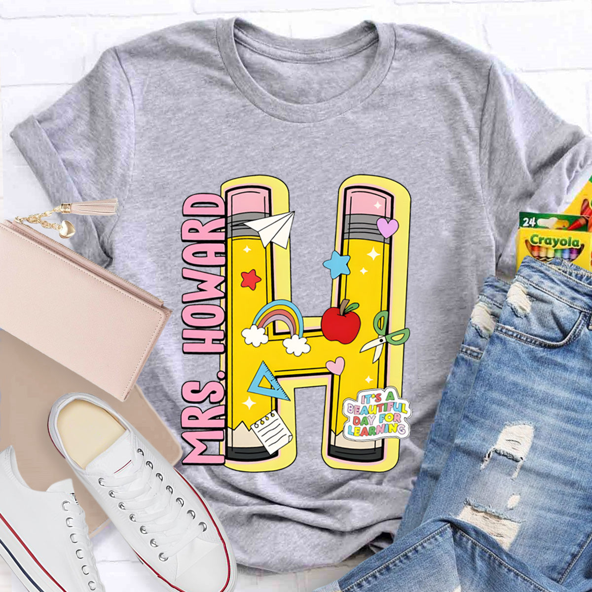 Personalized Teacher Name Mrs Howard T-Shirt