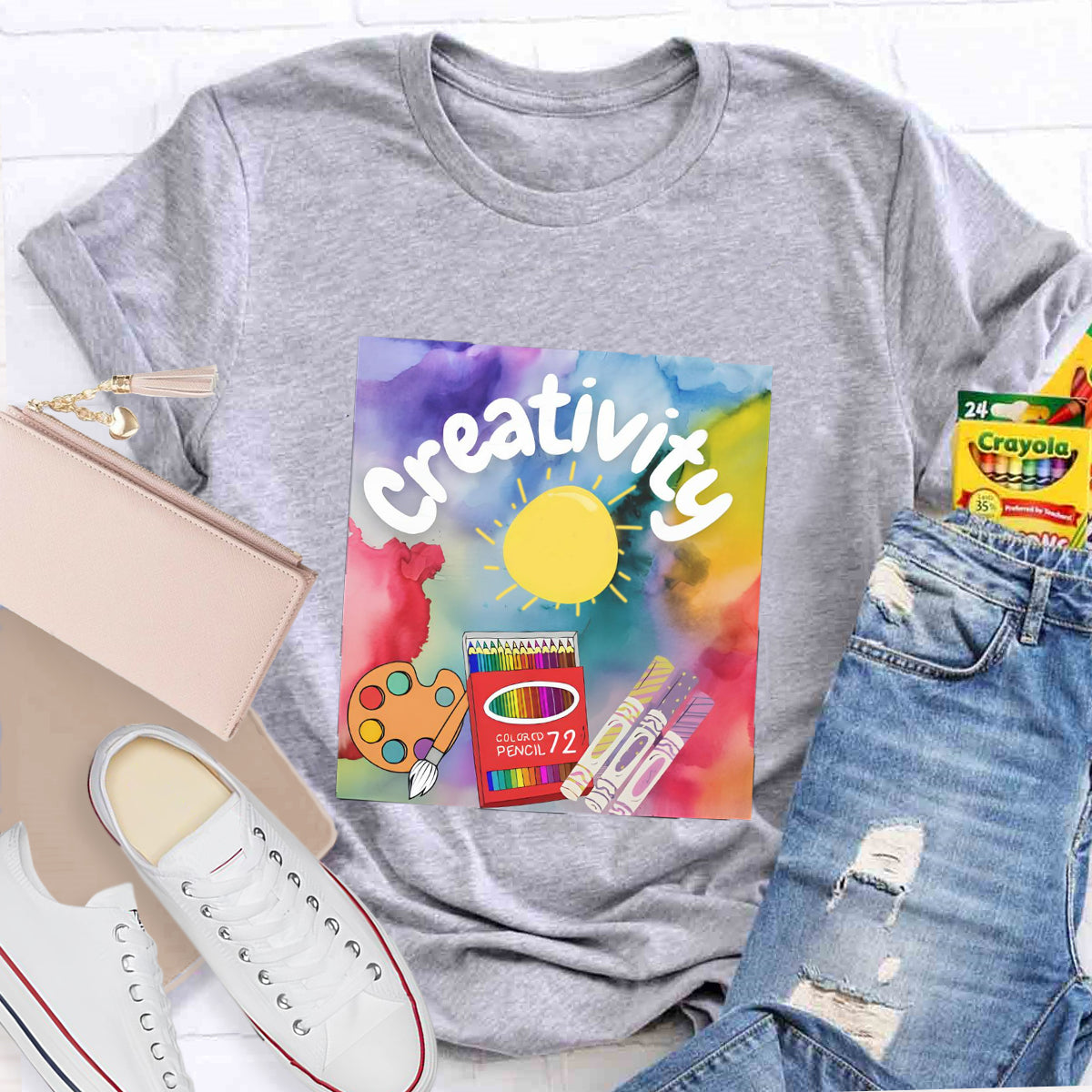 Be Creativity Art Teacher T-Shirt