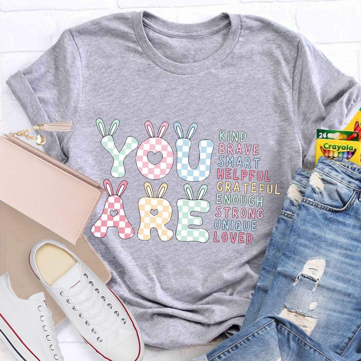 Easter You Are Kind Smart Teacher T-Shirt