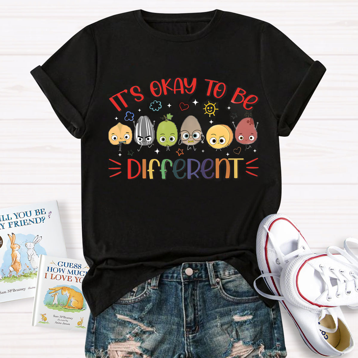 It's Okay to Be Different The Good Egg T-Shirt