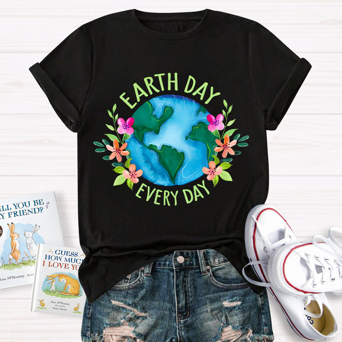 Earth Day Every Day Environmental T-Shirt