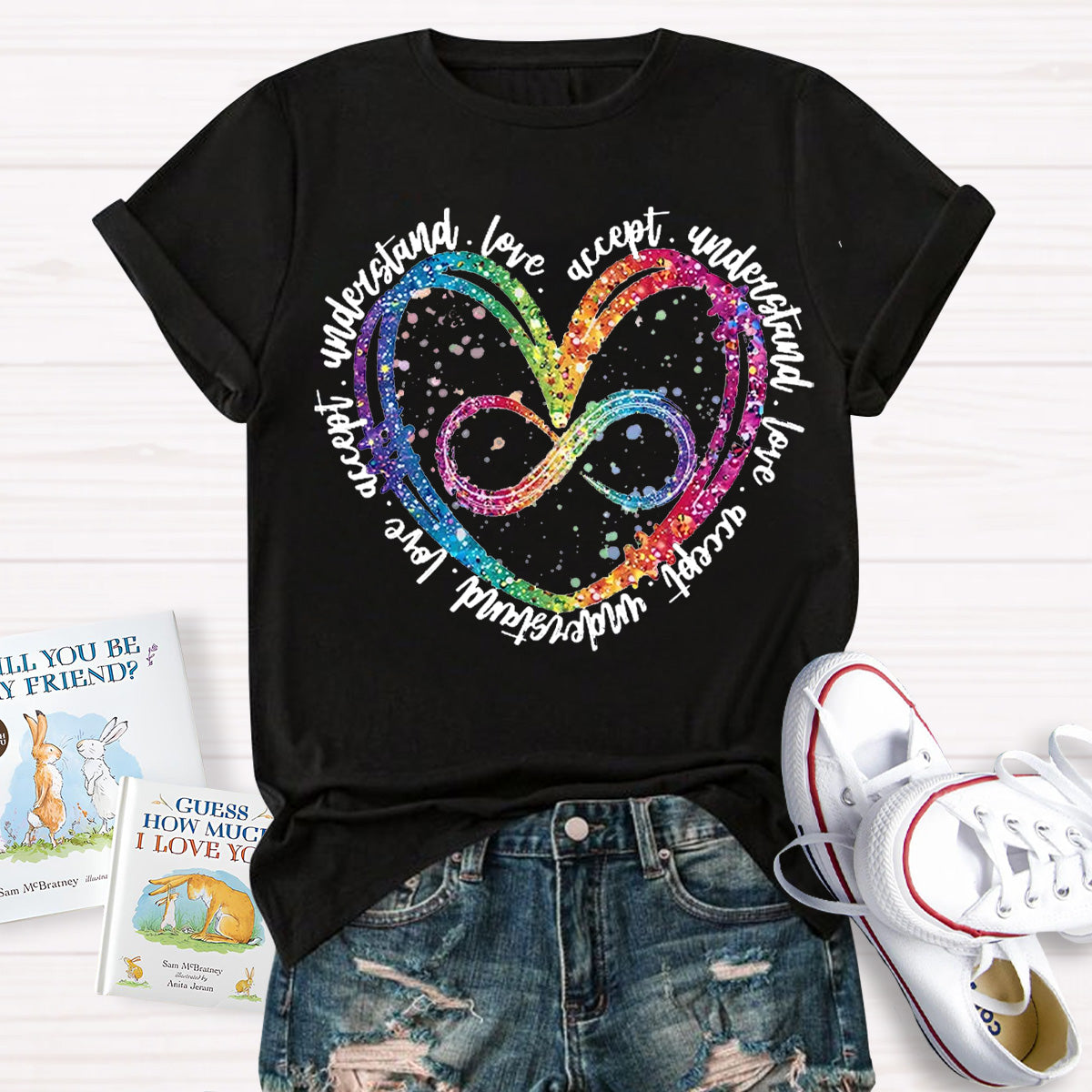 Understand Love Accept Teacher T-Shirt
