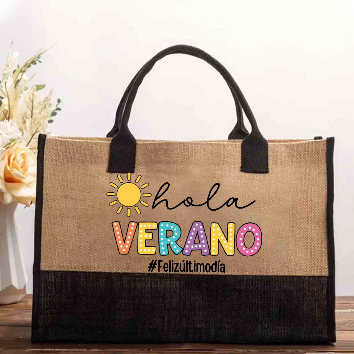 Hola Verano Felizúltimodia Spanish Teacher Cotton Tote Bag