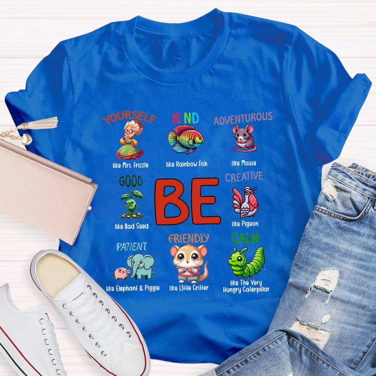 Be Kind Be Yourself I Still Read Children's Books T-Shirt