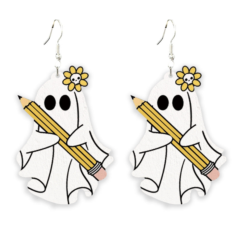 Halloween Cute Ghost Earrings
