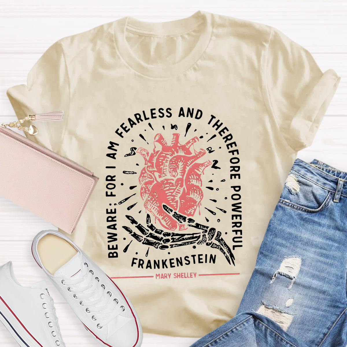 Beware For I Am Fearless Teacher T-Shirt