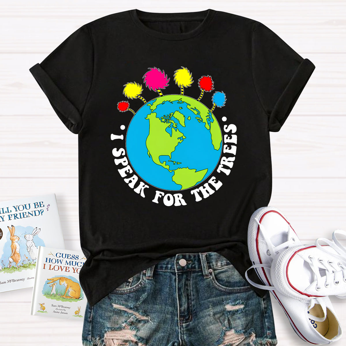I Speak For The Trees Earth Day T-Shirt