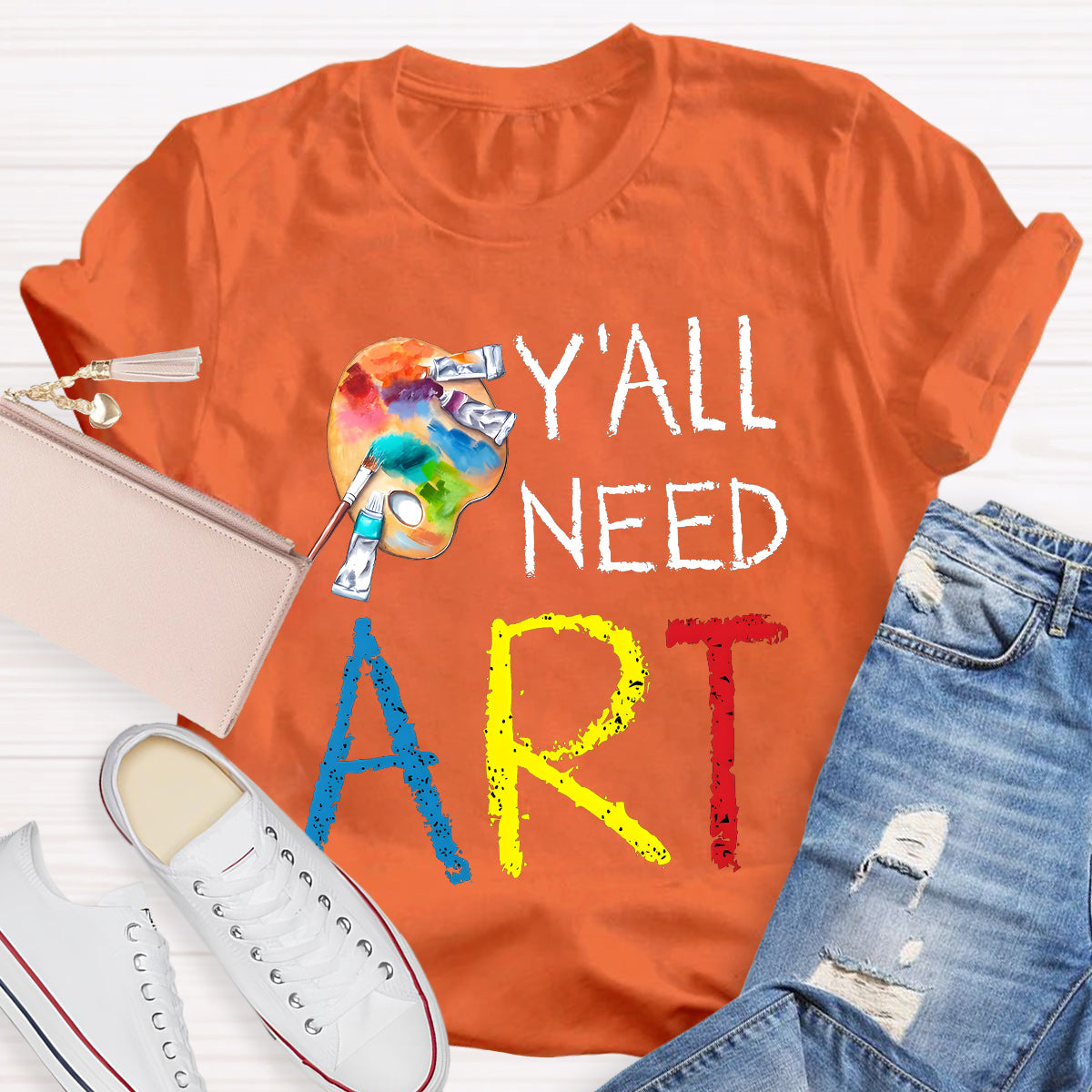 Y'll Need Art Teacher T-Shirt