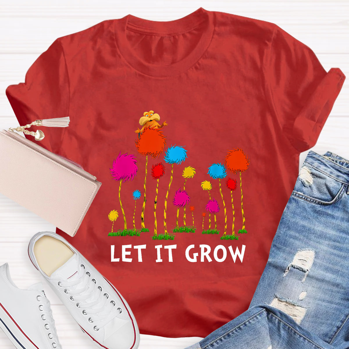 Let It Grow Teacher T-Shirt