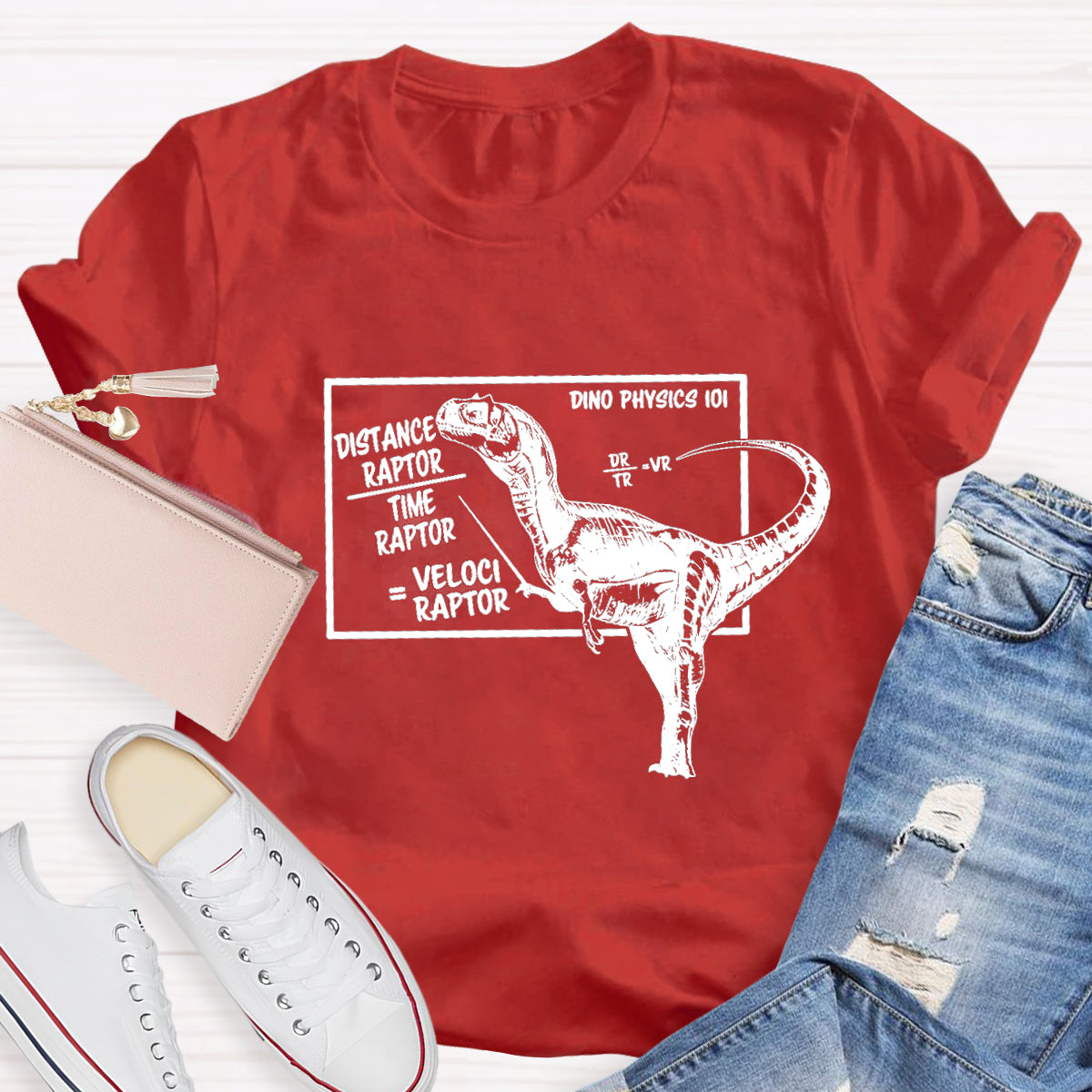 Dino Physics Teacher T-Shirt