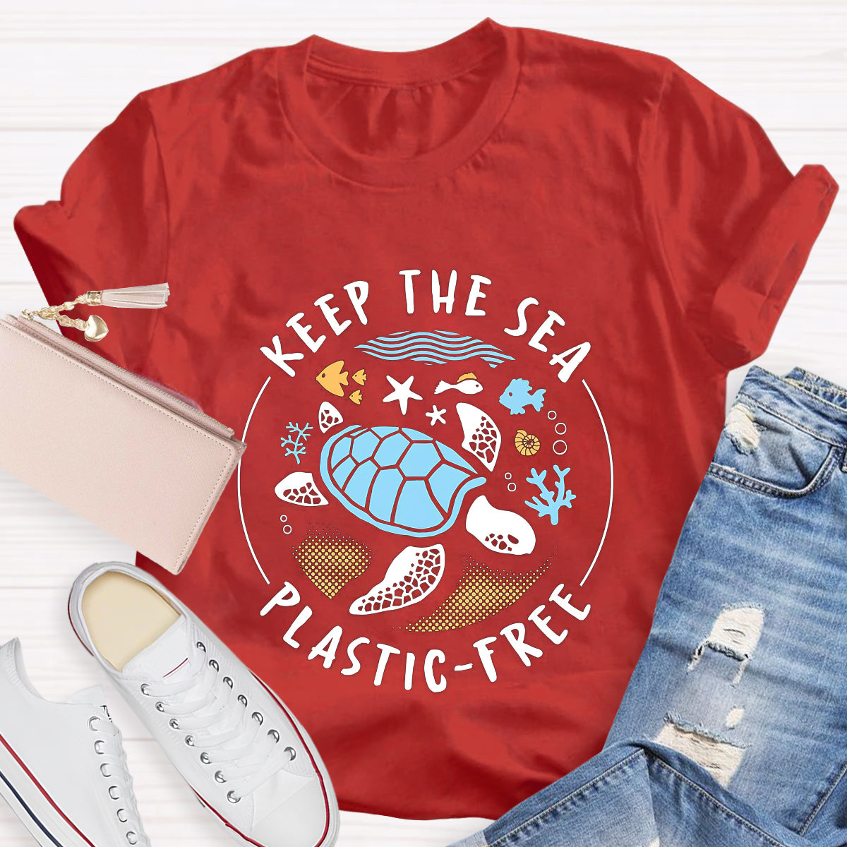 Keep The Sea Plastic Free T-Shirt