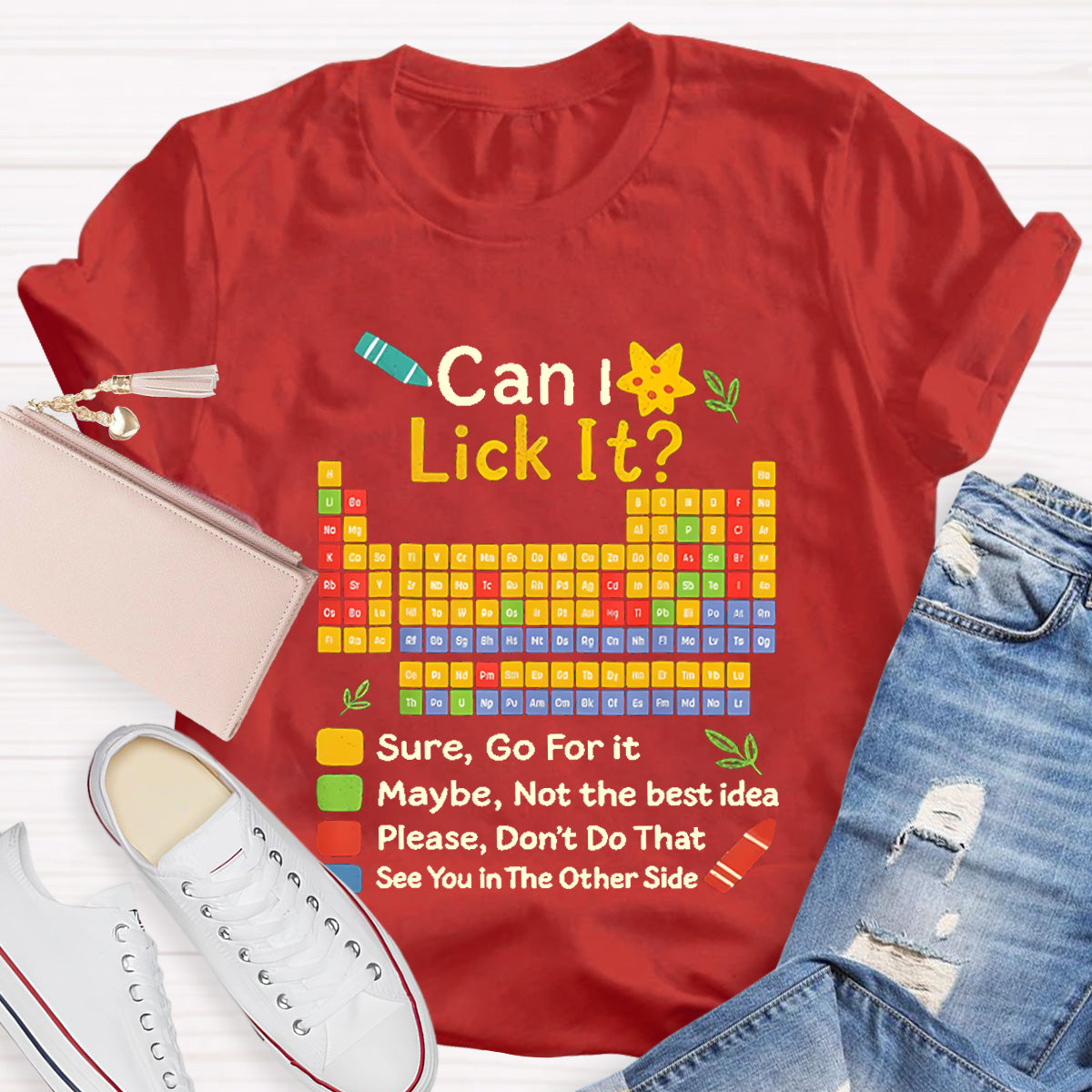 Can I Lick It Teacher T-Shirt