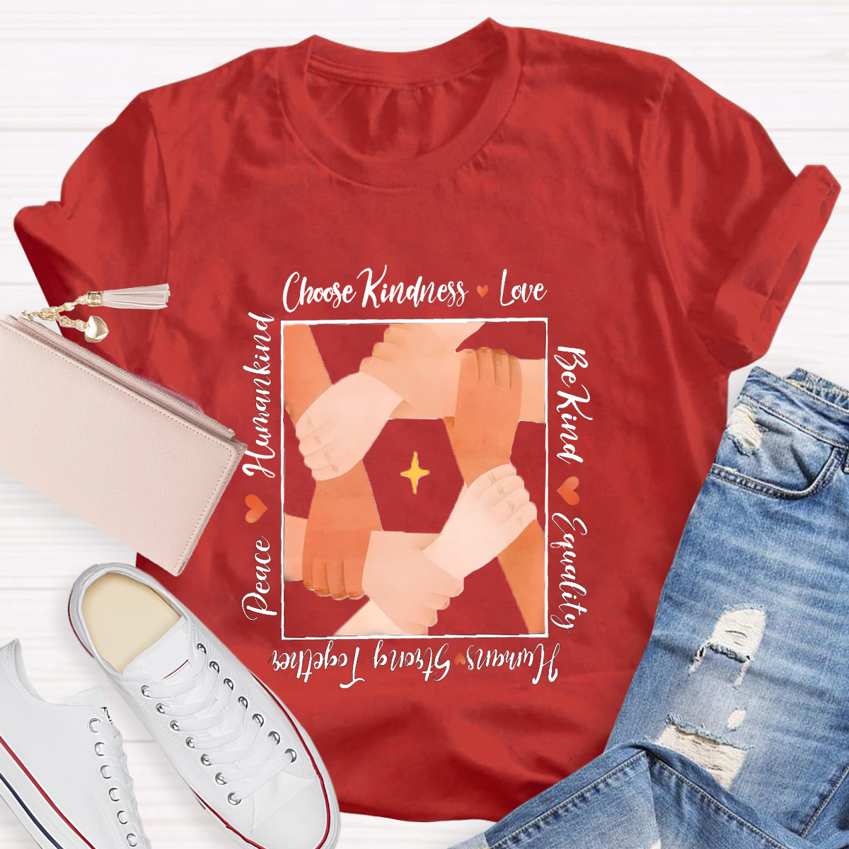 Choose Kindness Love Peace T-Shirt