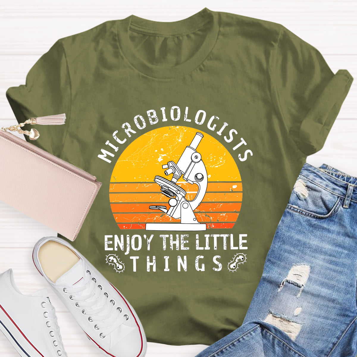 Enjoy The Little Things Teacher T-Shirt
