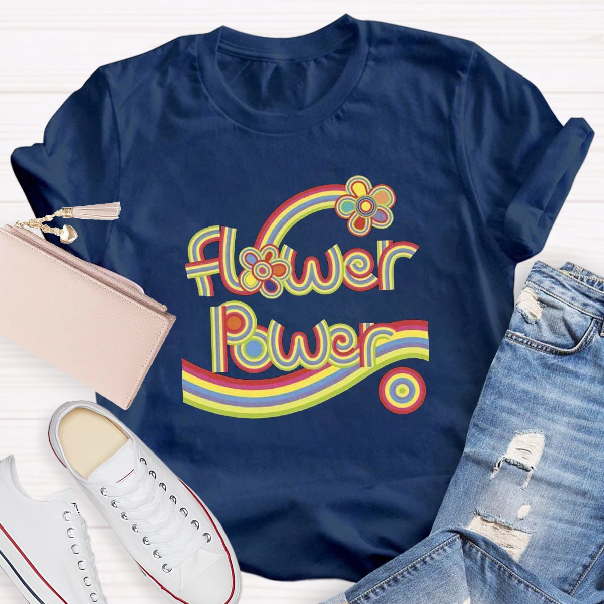 Flower Power Teacher Shirt