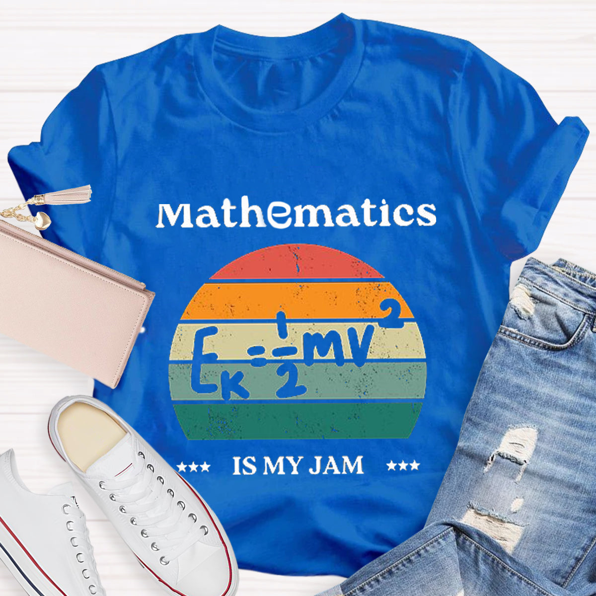 Mathematics Is My Jam Teacher T-Shirt