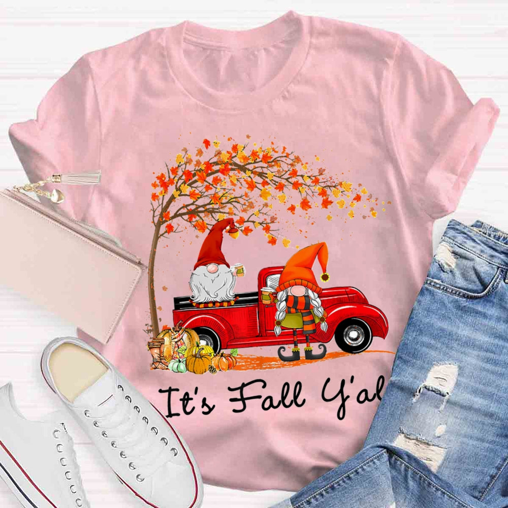 It's Fall Y'all Christmas T-shirt