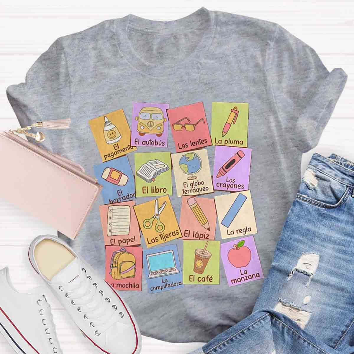 Cute Spanish Teach Spanish Teacher T-Shirt