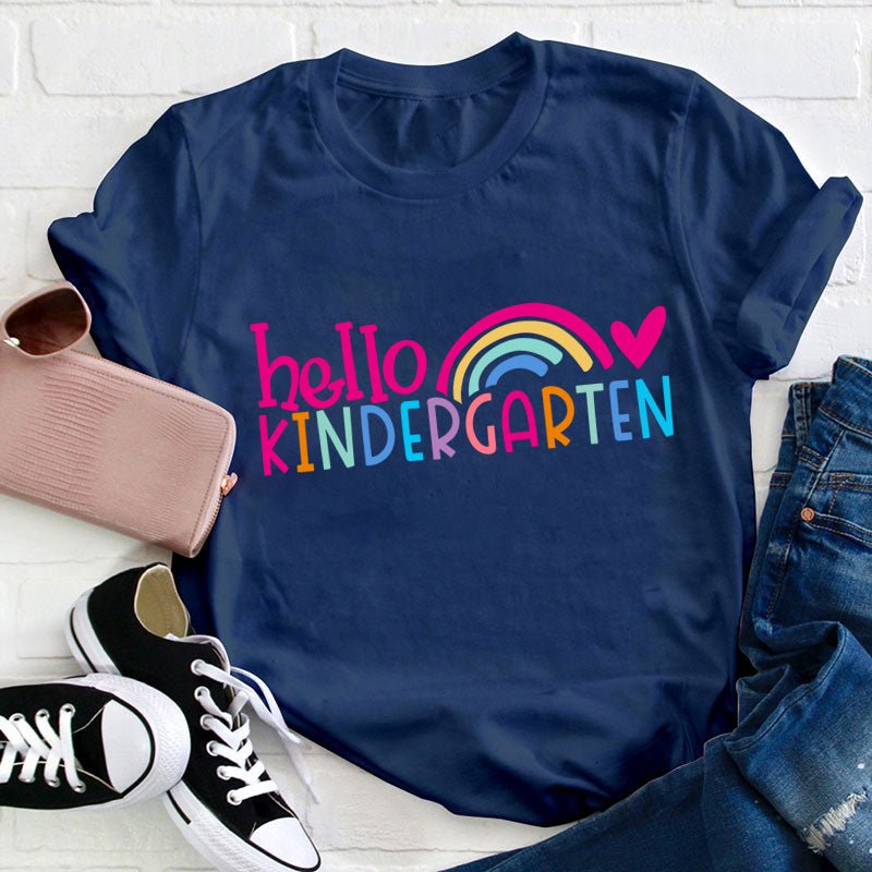 Personalized Hello Teacher T-Shirt