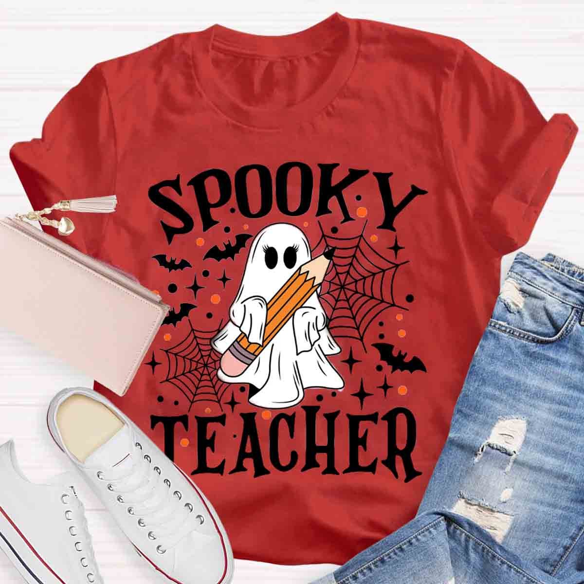 Halloween Spooky Teachers T-Shirt