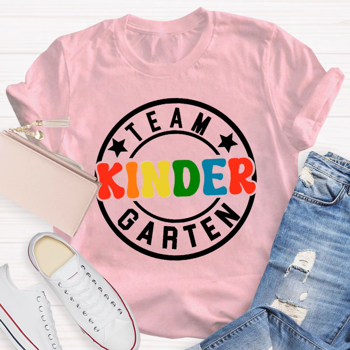 Personalized Design Teacher's Team Grade T-Shirt